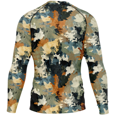 Chokefish™ Long Sleeve Rashguard Acid-Wash Men's Shirt-011